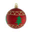 Ornements en forme de boule de Noël incassable et arbres - 2,25 po (58 mm) - 60 carats