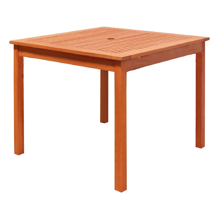 Lorcan Rectangular Eucalyptus Outdoor Dining Table