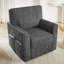 Fauteuil rembourré pivotant-22022894