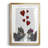 Squirrel Love - Matted and Framed Under Acrylic Glass, Large Living Room Wall Art-2117781181-2117781180