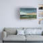 Art mural sur toile tendue - "Warm horizon I" d'Ethan Harper pour décoration de salon, de chambre à coucher ou de bureau - 12 x 19