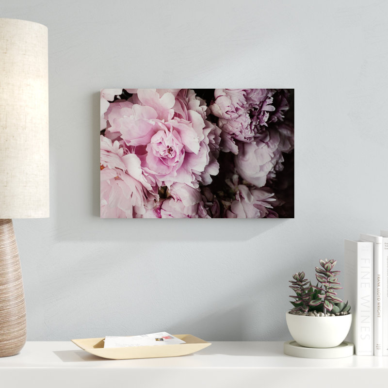 Pivoines à gogo I, H 12 po x l 18 po