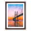 Vasco Da Gama Bridge in Portugal Abstract - Picture Frame Painting Print-56855134-56855135