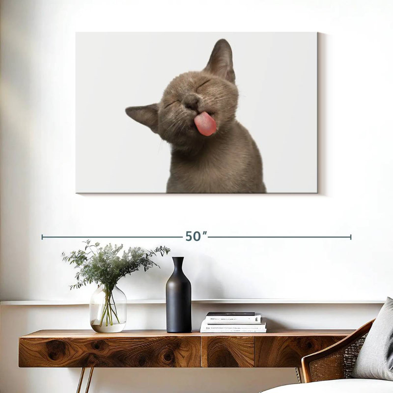 Brampt Cat's Tongue, 26" H x 39" W