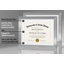 Cadre de diplôme 11 x 14 avec passe-partout pour verre 8,5 x 11 - verre résistant et bois composite-329748972-329748978