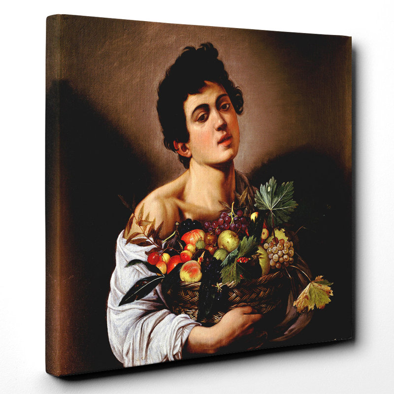 Caravaggio - Wrapped Canvas Painting, 76cm H x 76cm W