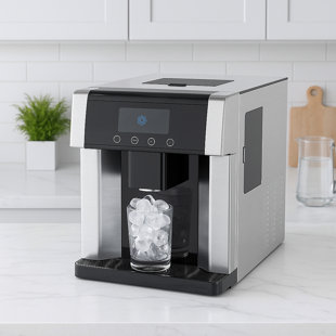 BRUCE SHARK LLC 20 Lb. Daily Production Bullet Clear Ice Portable Ice Maker