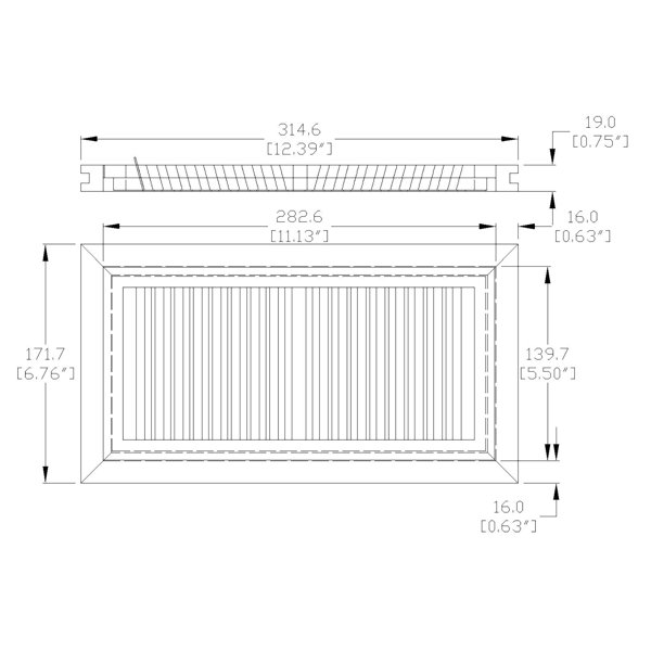 Dimensions du produit