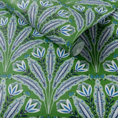 Attingham Secret Garden 10.05m x 52cm Wallpaper Roll