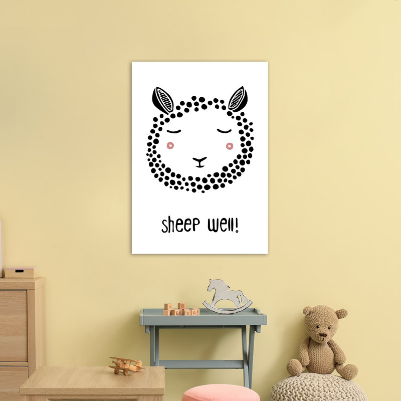 Sheep by Miniofmine - Print, Unframed, 84cm H x 60cm W x 1cm D