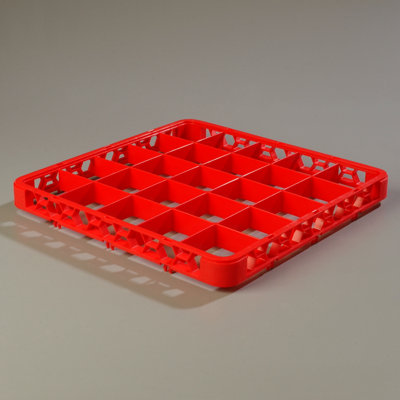 Carlisle Food Service Products 1 Shelf Dish, Glass & Flatware Rack
