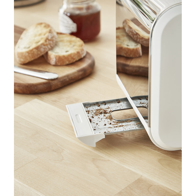 Swan 2 Slice Nordic Toaster, White