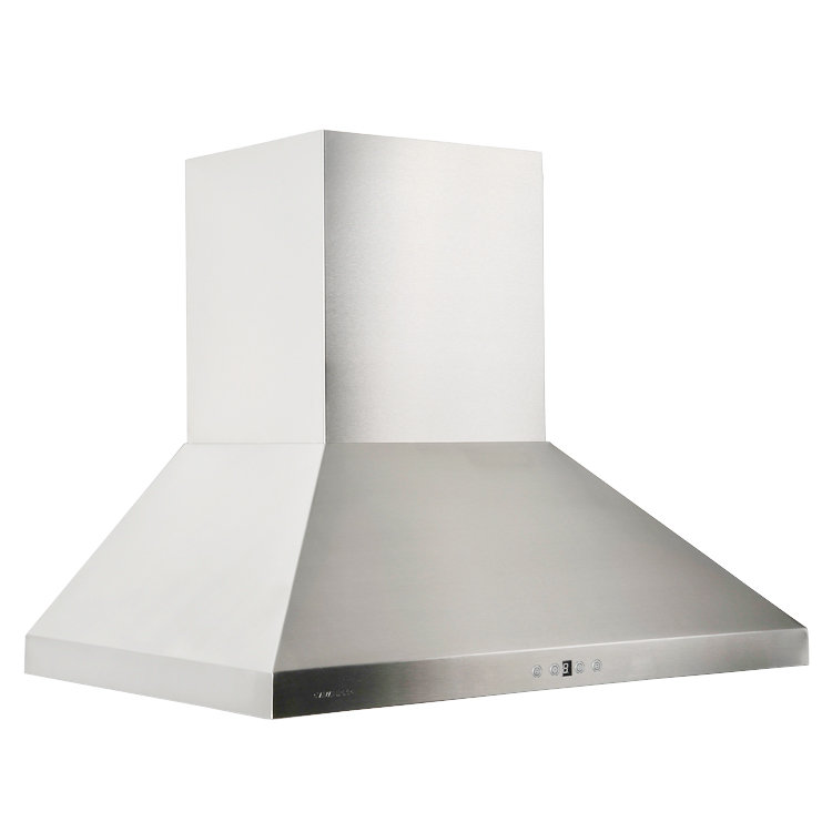 Cavaliere 42" Stainless Steel 860 CFM Ducted (Vented) Wall Range Hood with Baffle Filter