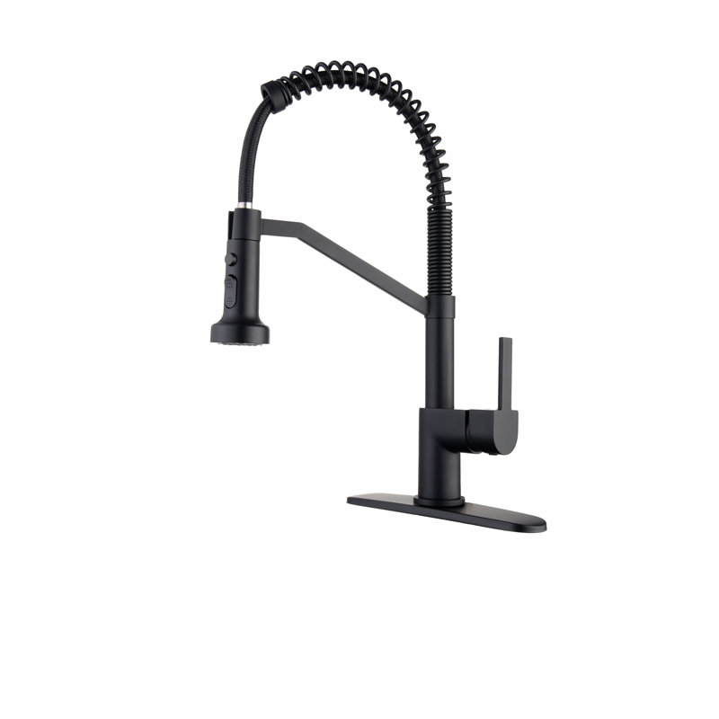 Robinets de cuisine commerciaux en laiton massif à une poignée et un levier