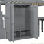 Bureau et garde-robe - Lit mezzanine multifonctionnel peu encombrant-108933549-108933547