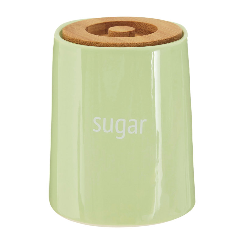 Revel Ceramic / Porcelain Jar, Green