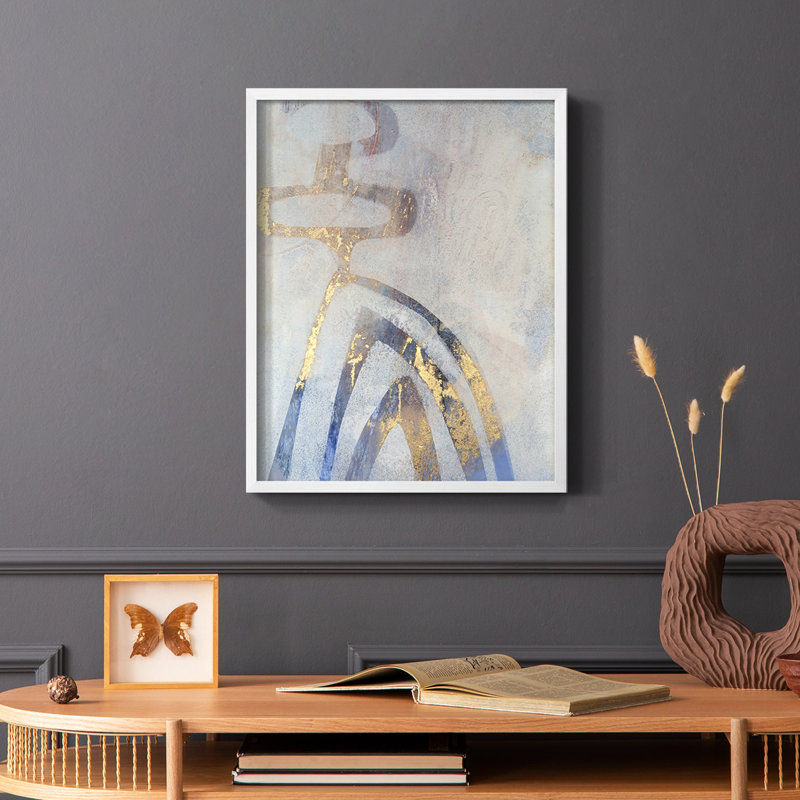 Linx III, reproduction encadrée - bois massif, H 28 po x l 22 po, Blanc