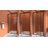 32-36" W x 72" H Framed Rectangle Reversible Shower Door with Tempered Glass