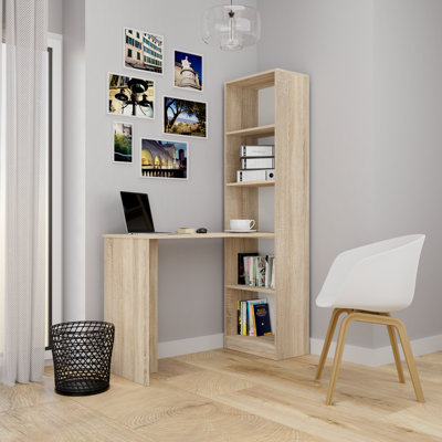 Banna L-Shaped Writing Desk