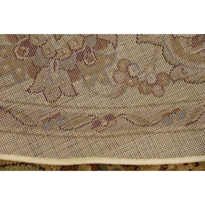 Tapis crème Janiyah, Rond 6 pi 1 po