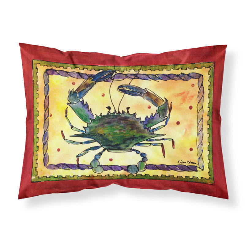  Taie d'oreiller crabe