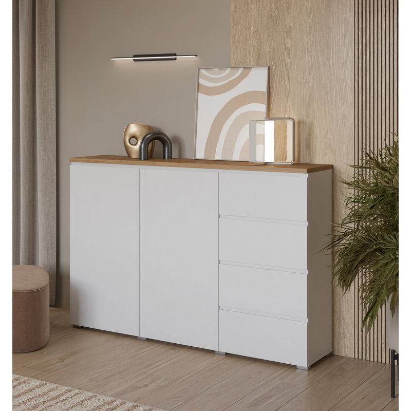 Tanelle 149.8cm W 3 - Drawer Chest of Drawers