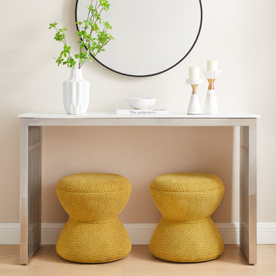 Kadenn Upholstered Swivel Ottoman