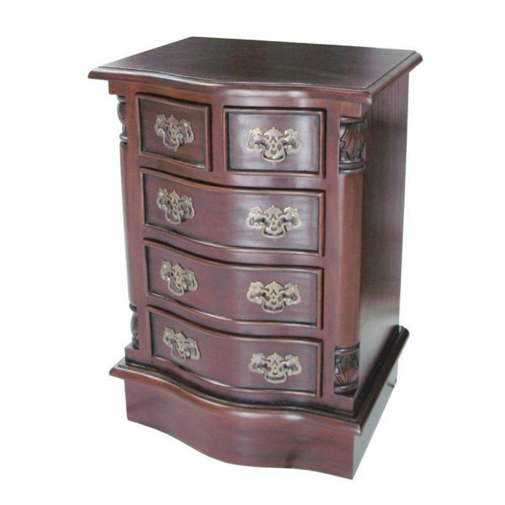 45cm W Solid Wood Bedside Table