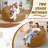 7ft Pre-filled Memory Foam Bean Bag Chair-276360954-275931866