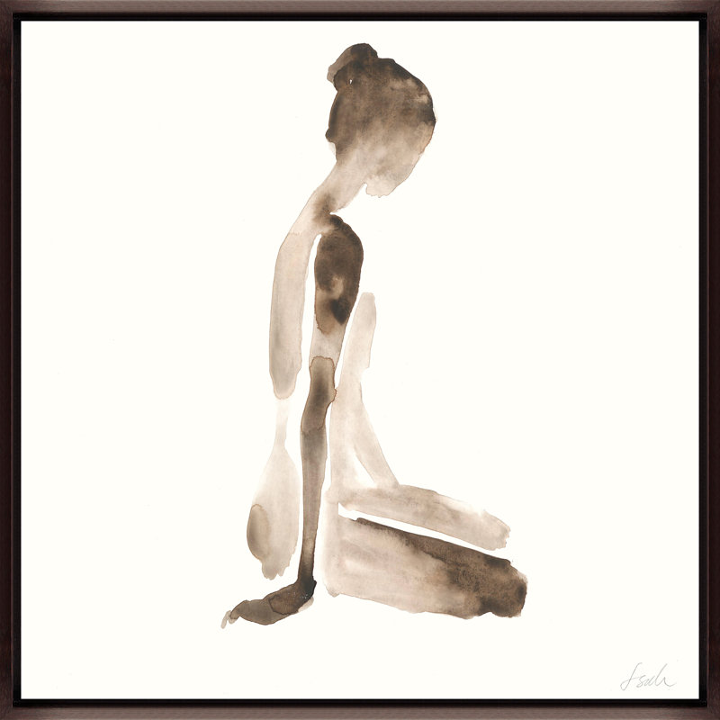 Poised I Painting by Janice Sadler