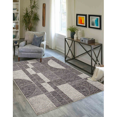 Tapis gris Bodhi