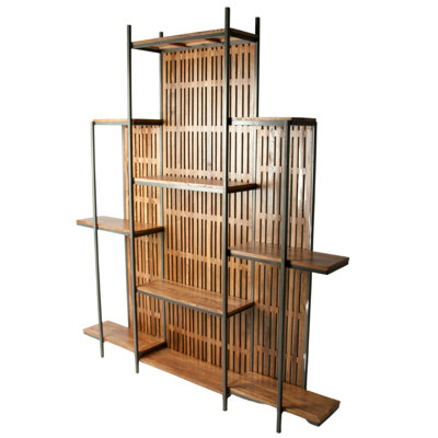 170cm W x 191cm H Solid Wood Room Divider