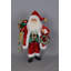 Beads with Wreath Santa Figurine