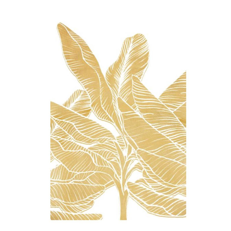 Golden Trees I Print by Guseul Park, 54" H x 36" W, Image Brush Gel