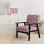 Chaise avec accoudoirs en velours Watercolor Animal Skin I
