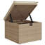 Ensemble de canapé de jardin Vidaxl beige, blanc crème