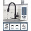 Robinet de cuisine à poignée simple en acier inoxydable-101996600