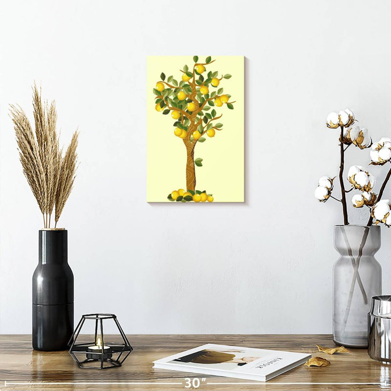 Harnek Fruitful Lemon Tree, 12" H x 8" W