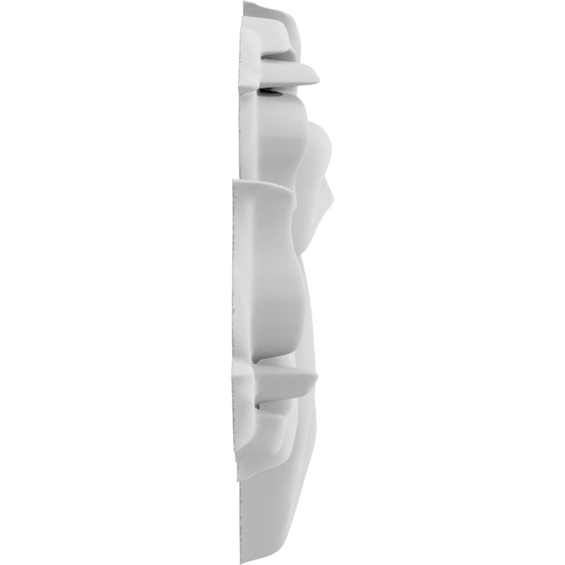 Rosettes de qualité supérieure, H 4,5 po x l 9 po x P 0,75 po, Gauche