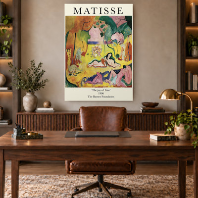 «Yellow Fauvist Matisse», exposition sur toile