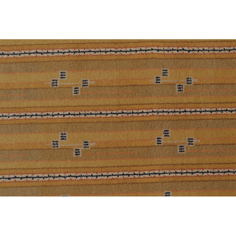 Scandinavian One-of-a-Kind 6'1X9'2 Hand Knotted Area Rug