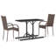 Ensemble bistro rectangulaire pour 2 personnes-908037036-908002162