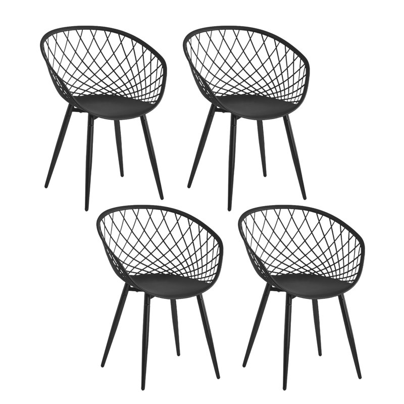 46cm H Armchair in Black