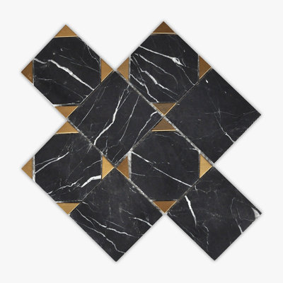 Rockart W x L Marble Tile Mosaic Sheet