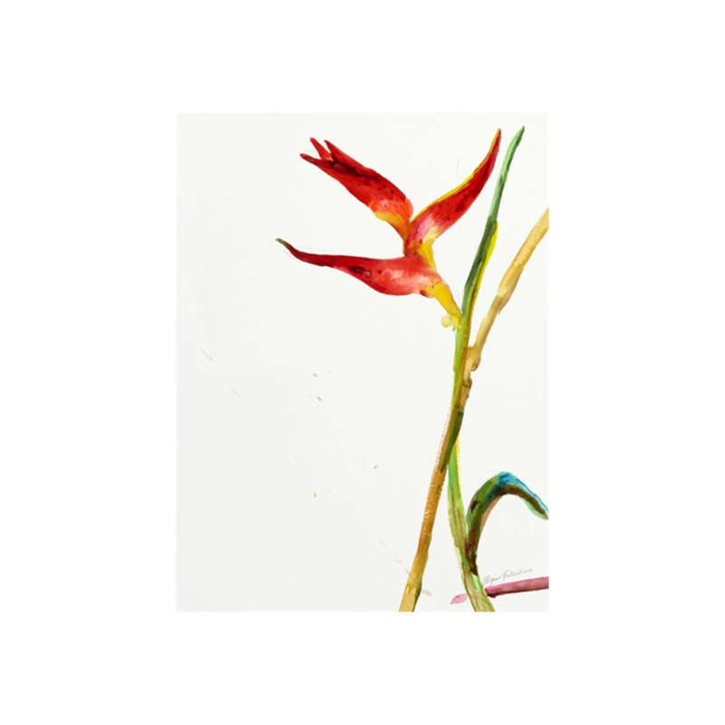 Bloom VI par Allyson Fukushima - Peinture, H 63 po x l 47 po, Extérieur