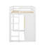 Lit mezzanine en bois avec garde-robe, tablettes et armoire-501571877-501571879