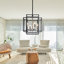 Lustre rectangulaire à 4 lumières-37315525