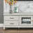 All solid wood American style TV stand