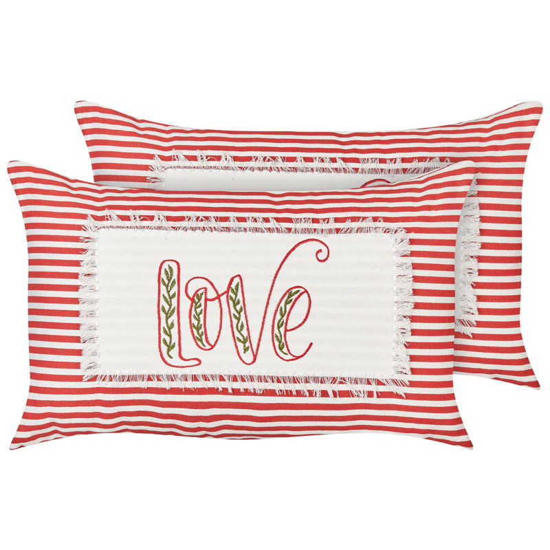 Sedko Striped Rectangular Cushion