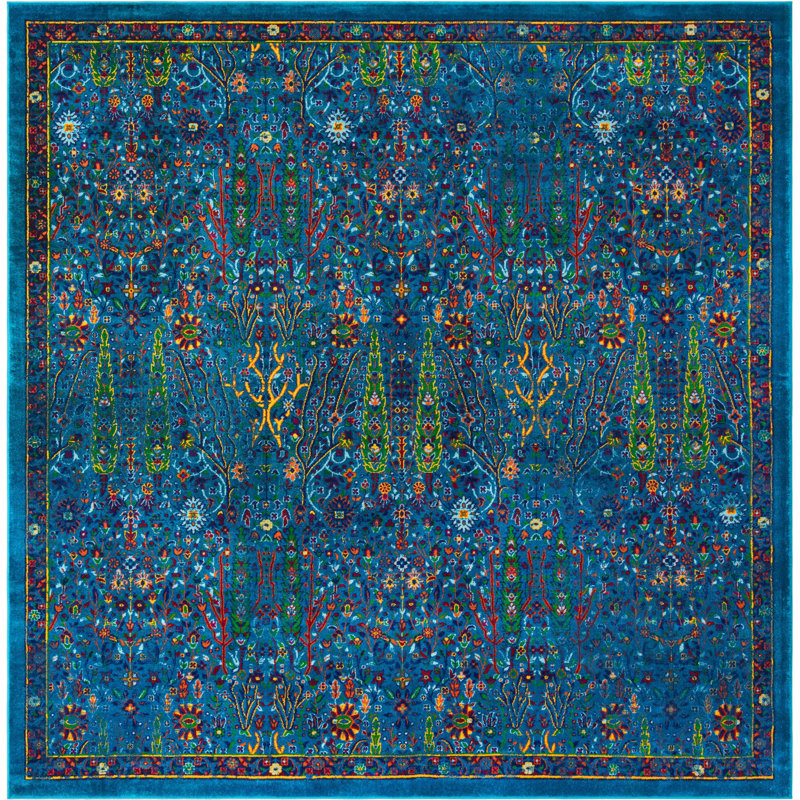 Markon Abstract Indoor Rug, Square 10'